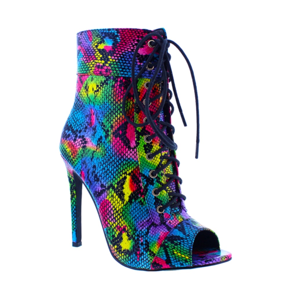 Trollz Multi Ankle Boots